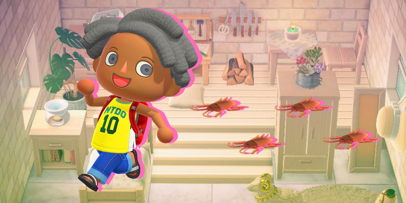 Animal Crossing The BEST Way to Kill All Those Cockroaches CBR