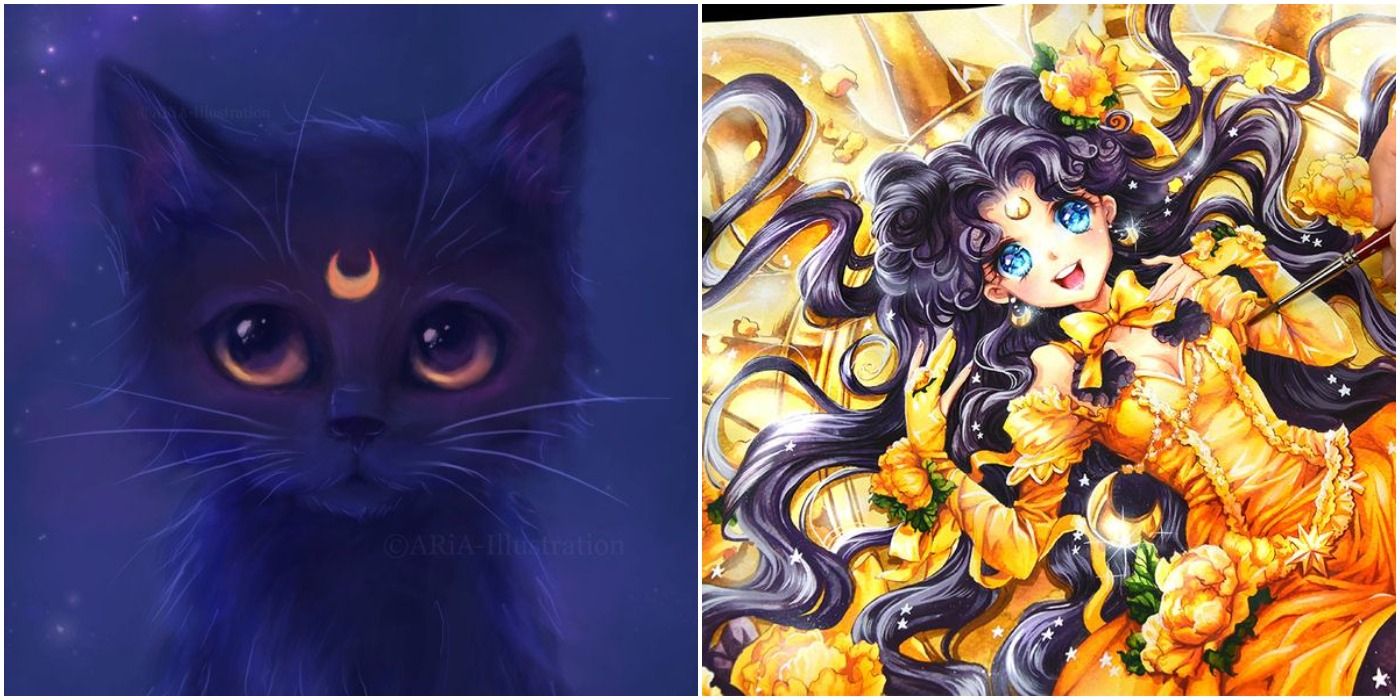 Sailor Moon 10 Amazing Pieces Of Luna Fan Art You Have To See