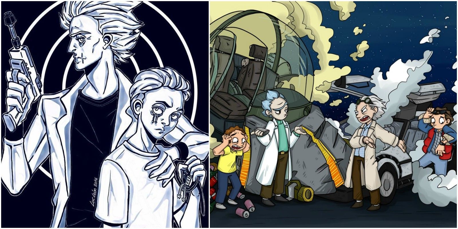 Must-See Pieces Of Rick And Morty Fan Art | CBR