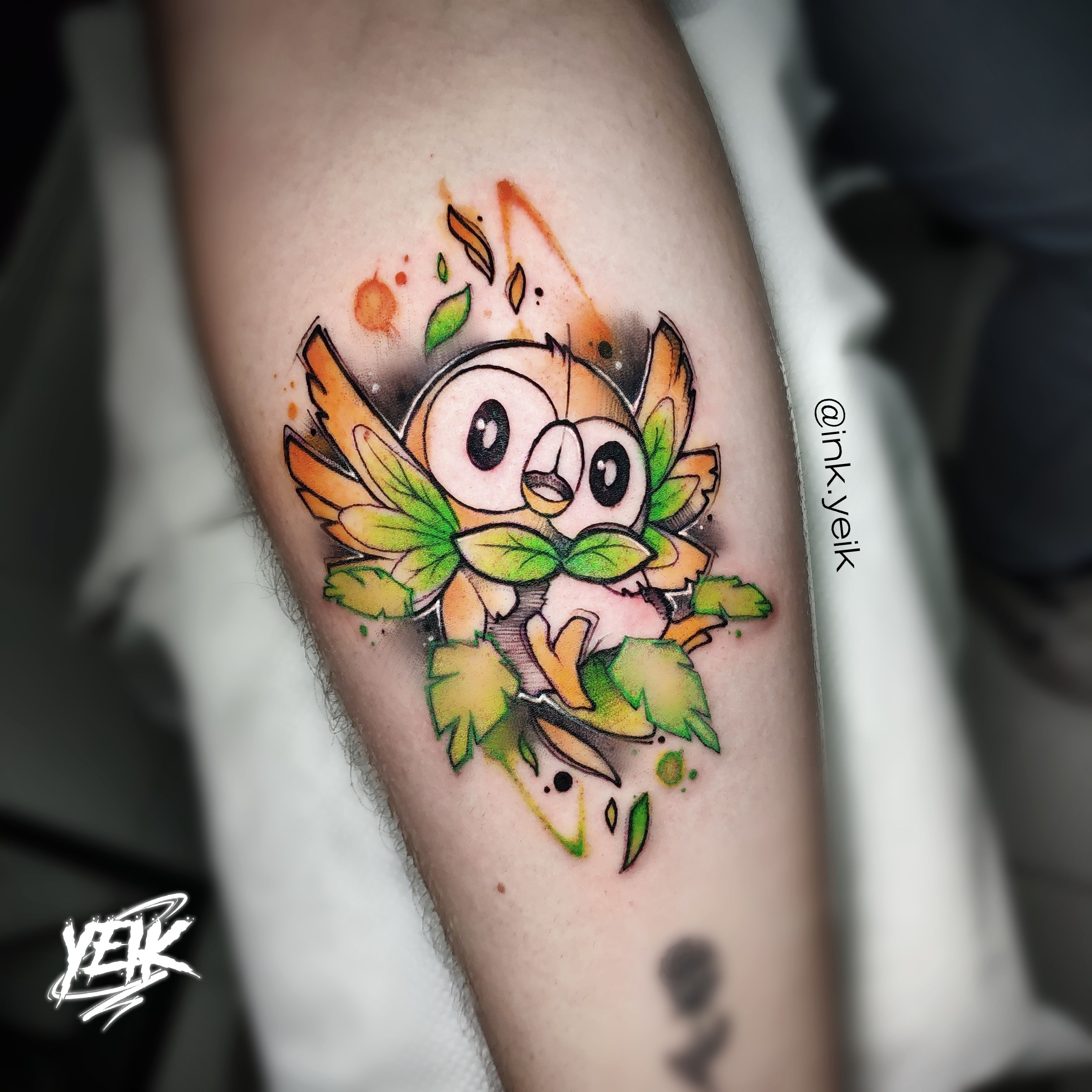 Pokémon 10 Grasstype Tattoos For Dedicated Trainers - Pokemonwe.Com