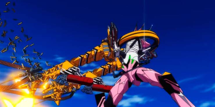Neon Genesis Evangelion 3 Plus 1 Eva 2 Plus 9 Gunfire