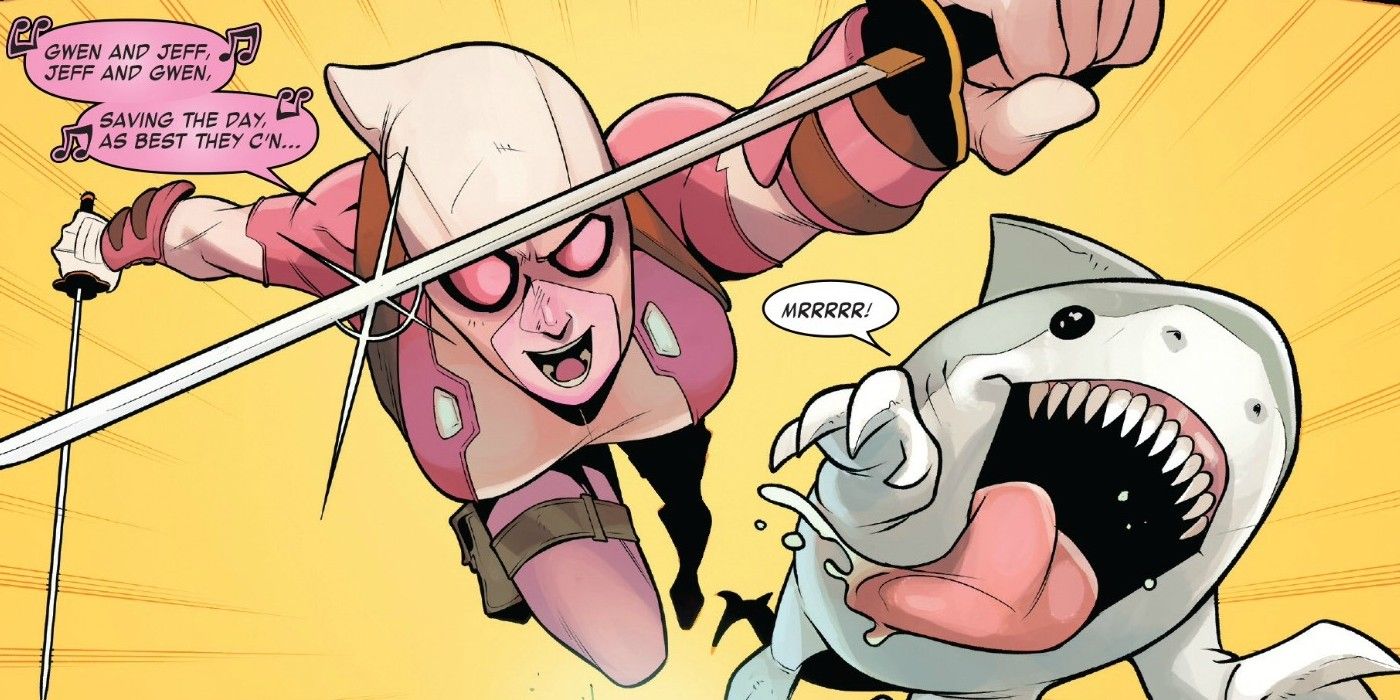 gwenpool shark backpack
