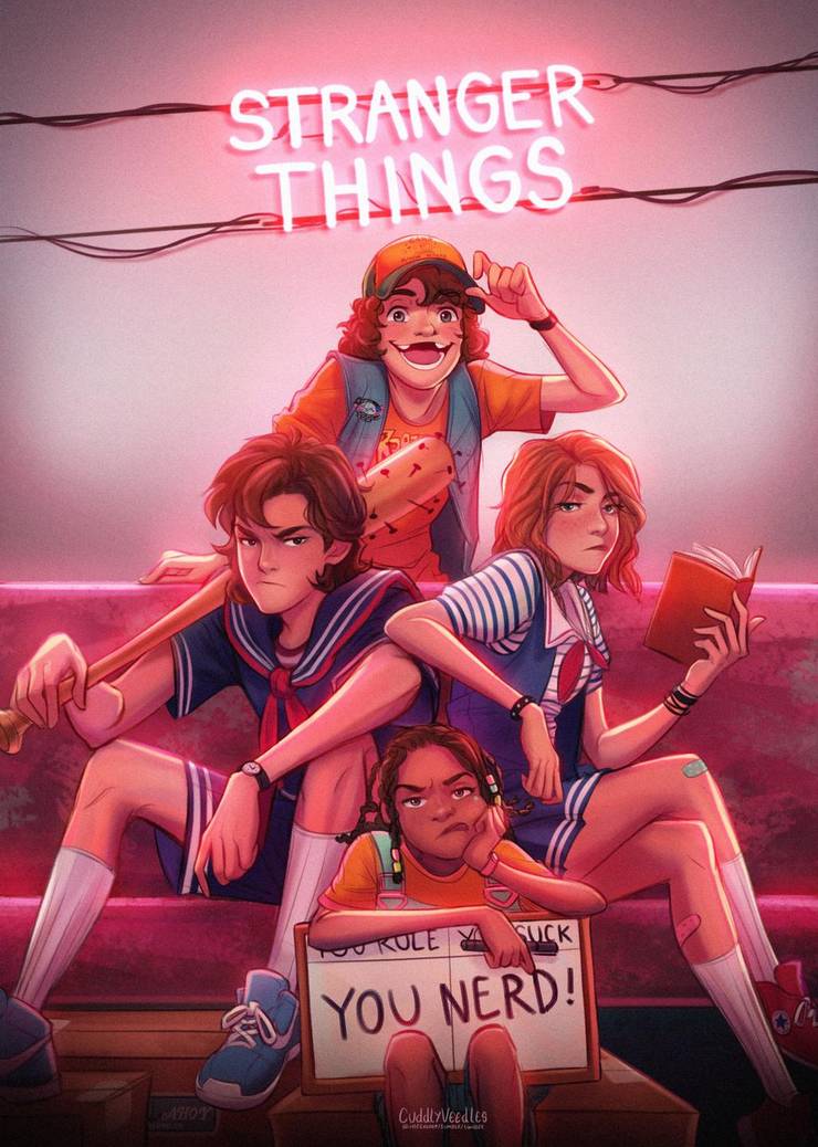 Netflix Stranger Things Fan Art 3