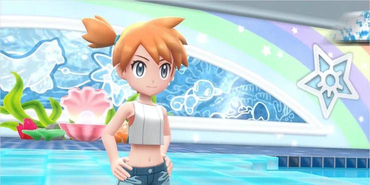 Misty en Pokemon Lets Go