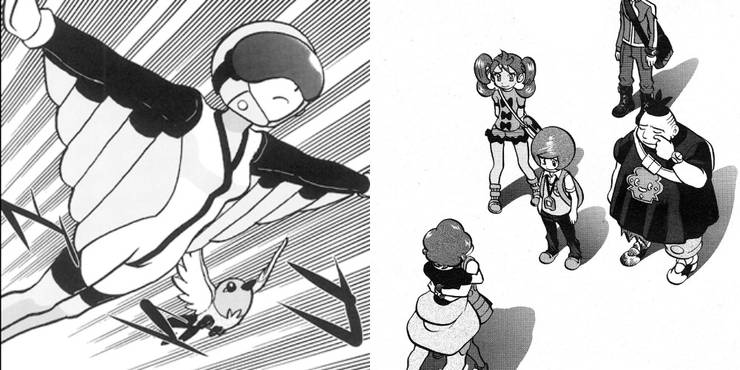 Serena/Y v Pokemon manga