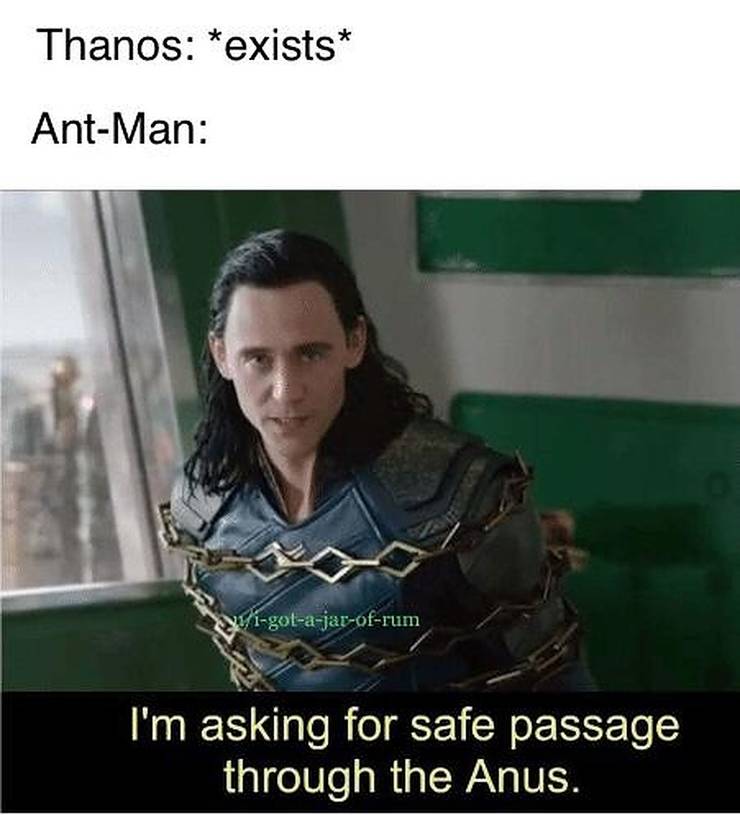 Marvel 10 Hilarious Ant Man Vs Thanos Memes You Need To See Marvel 10 Hilarious Ant Man Vs Thanos Memes You Need To See