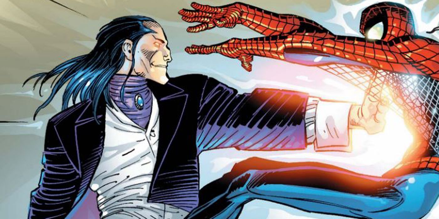 Morlun and Spider Man