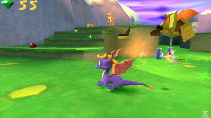 Spyro the dragon gameplay Spyro the dragon gameplay