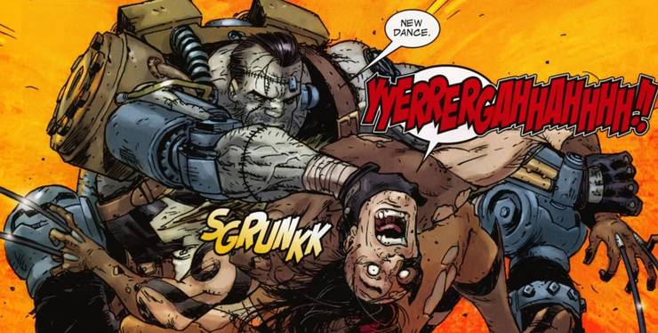  Frank Castle Transformed Into a Frankenstein Monster