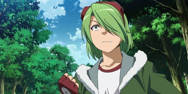 Anime Characters With Short Green Hair - A cross between warm and cool