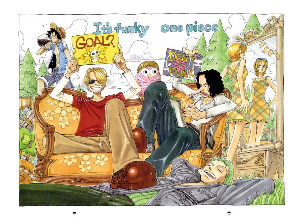 One Piece At 1 000 What Makes Oda S Color Spreads So Special One Piece At 1 000 What Makes Oda S Color Spreads So Special