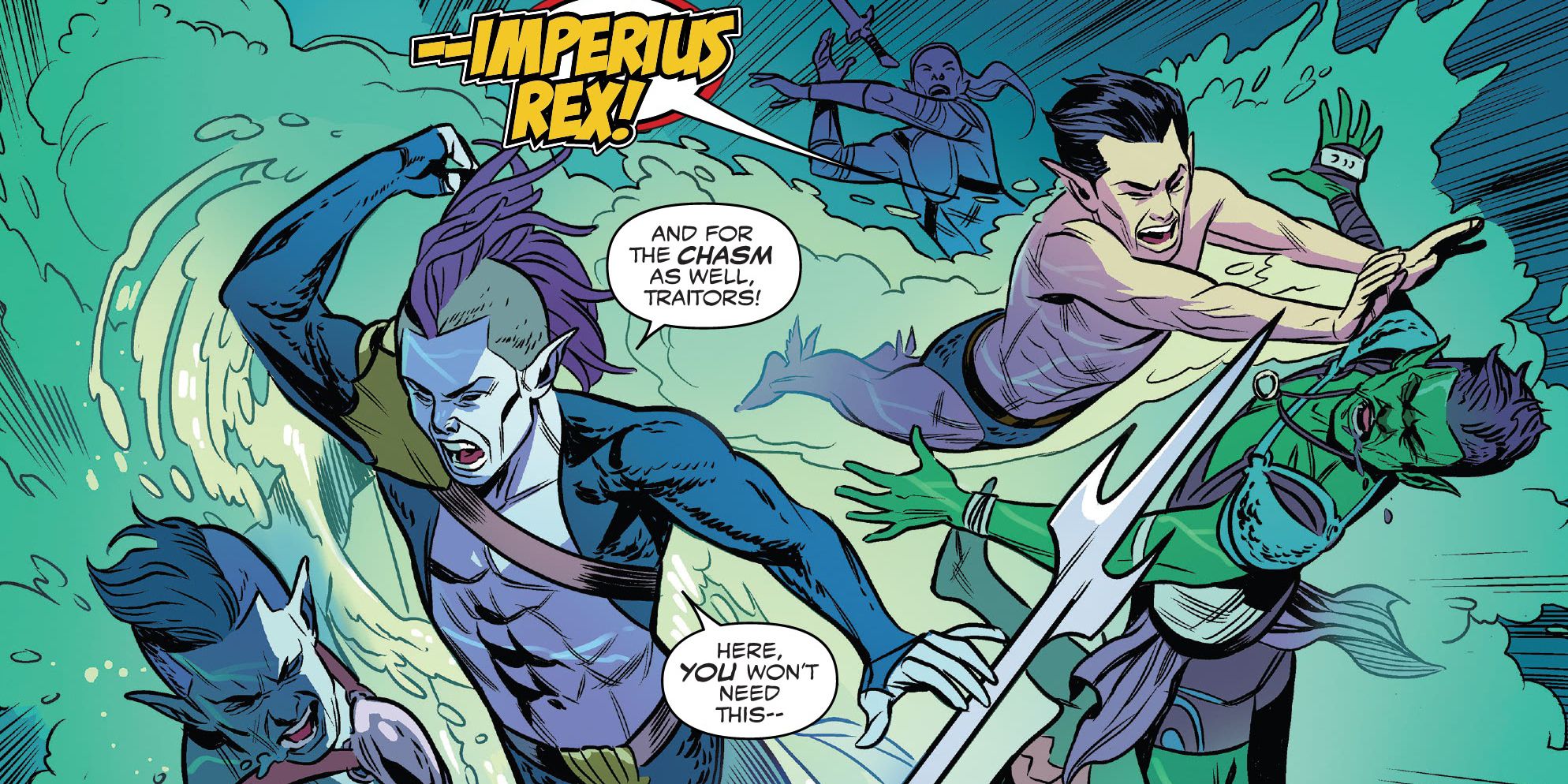 Namor Reveals Atlantis' Secret Underwater Alliance With Marvel's Trench