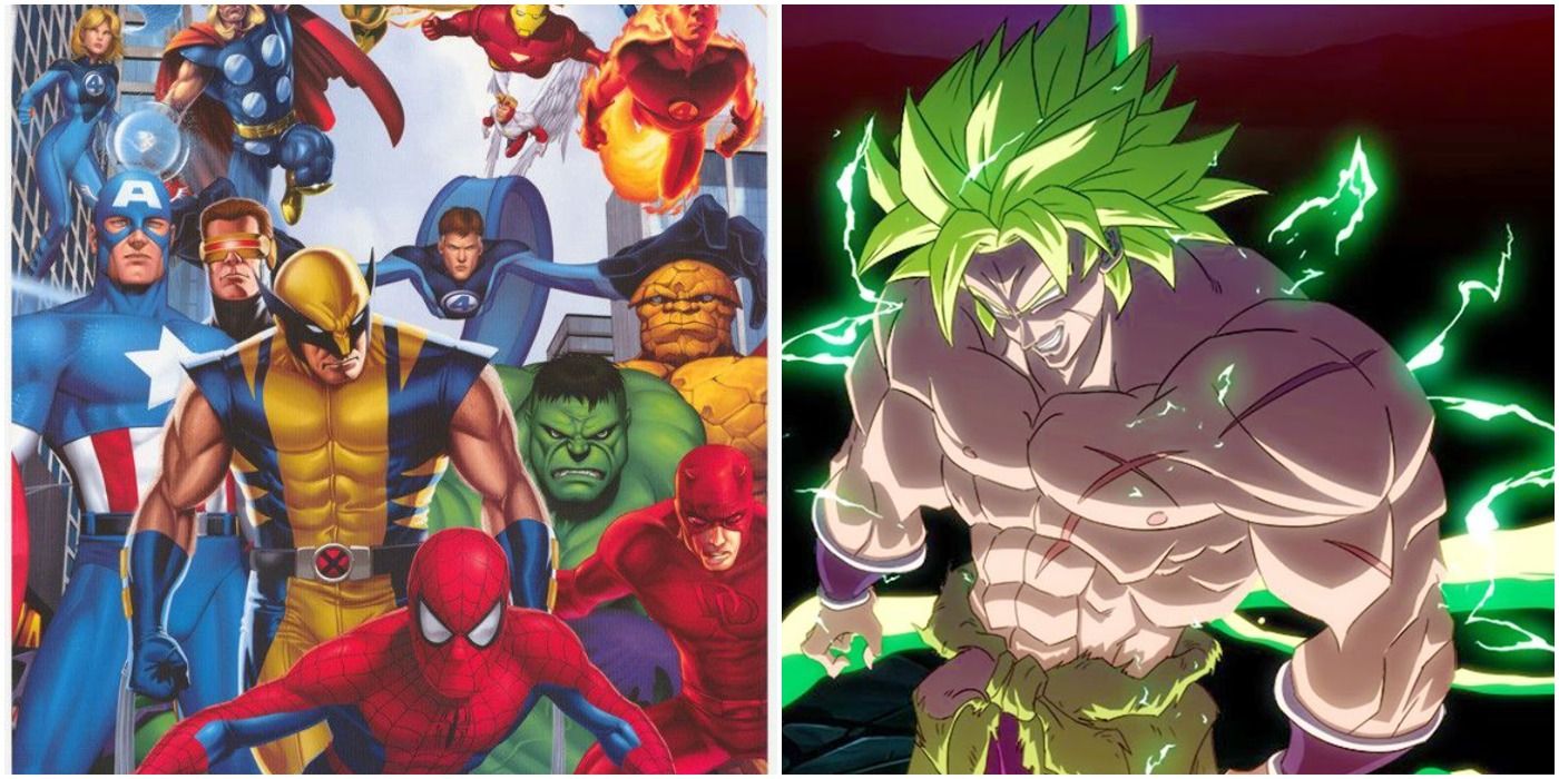Dragon Ball: 5 Marvel Heroes Broly Can Beat (& 5 He'd Lose To)