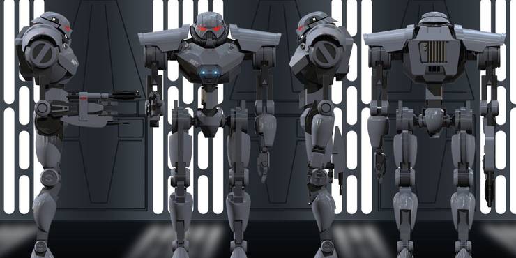 Star Wars The Most Powerful Dark Trooper Was A Gigantic Robot