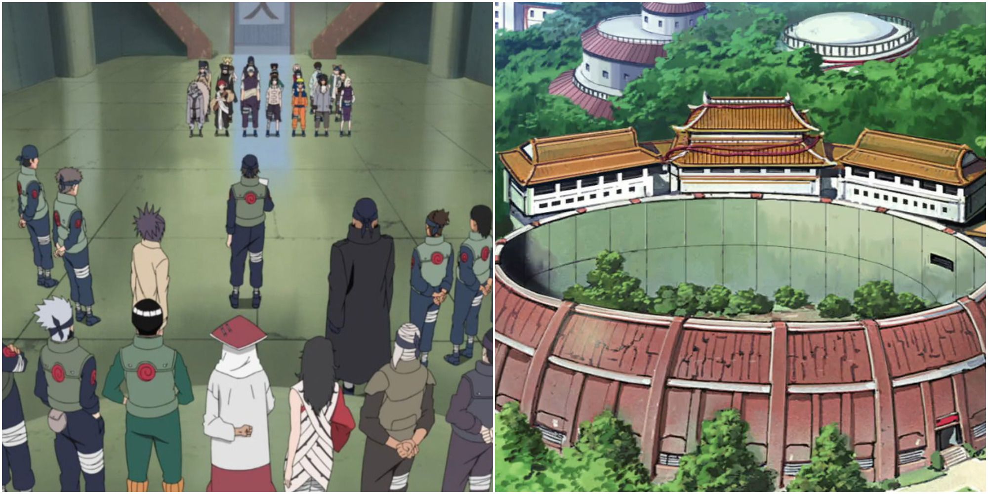 Chunin Exam Battles Naruto