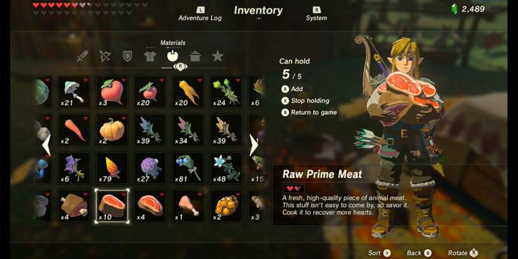 The Legend Of Zelda Breath Of The Wild 7 Recipes You Should Know