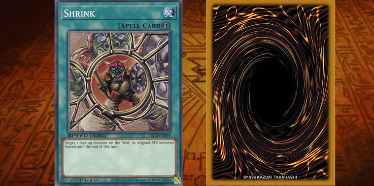 Shrink ultra rara prima edizione di yu gi oh