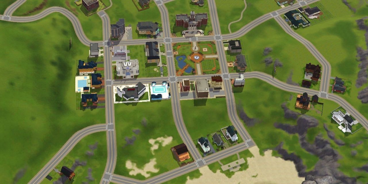 towns in sims 3