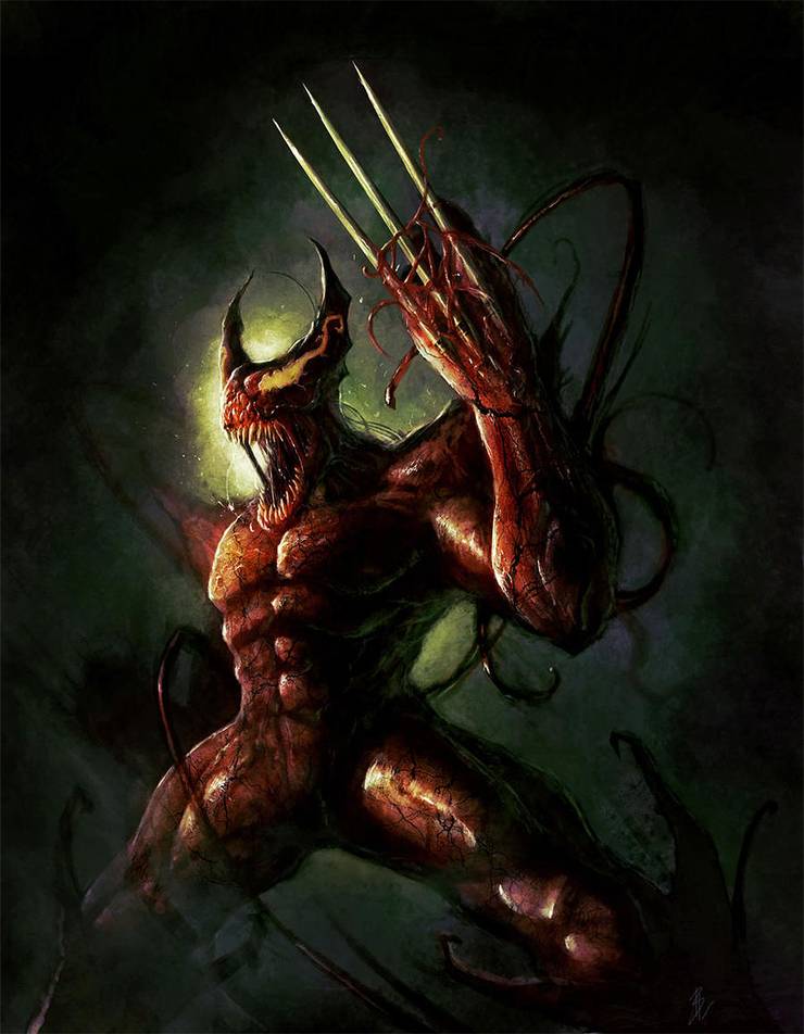 Top 8 Fierce Fanart of CARNAGE that might give you Nightmares! 14 10 Terrifying Carnage Fan Art Pics That Would Scare Even Venom