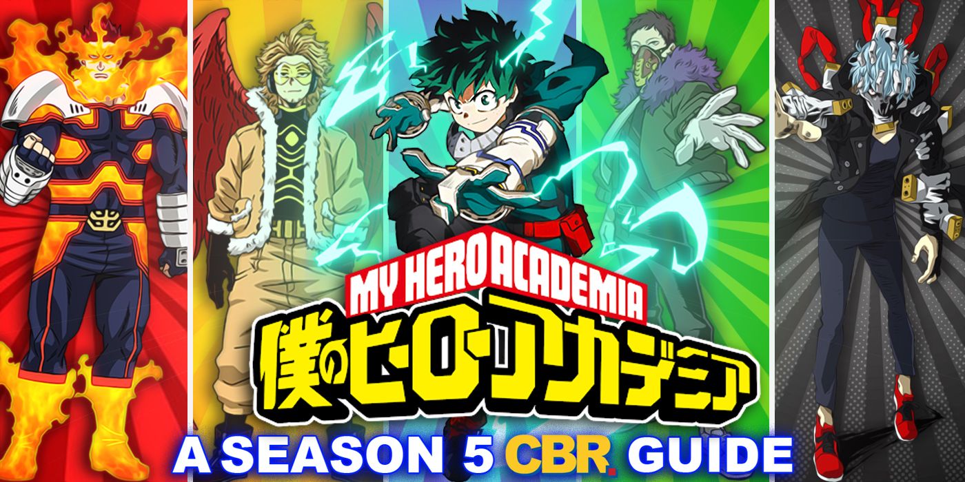 My Hero Academia Official Art Season 5