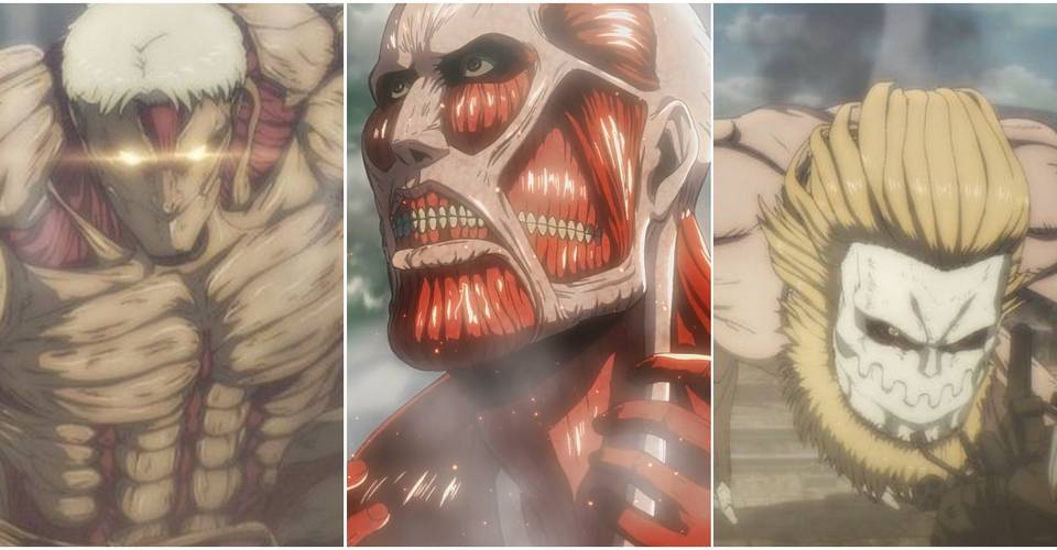 photo Attack On Titan Character Heights In Feet attack on titan all 9 titans ranked