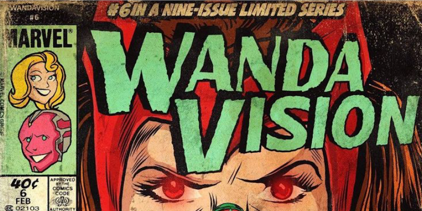 Artist recreates WandaVision episodes as old comics