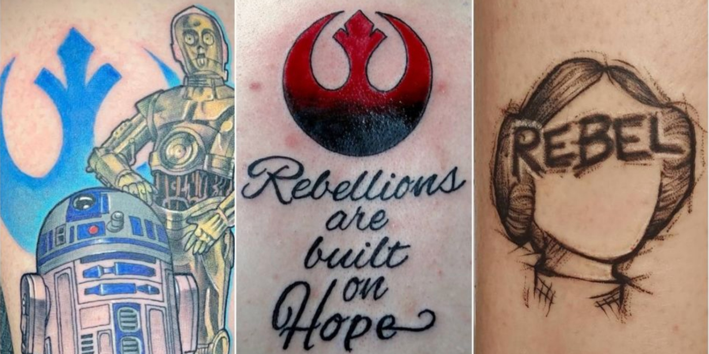 Star Wars: 10 Tattoos For Real Rebels | CBR | LaptrinhX / News