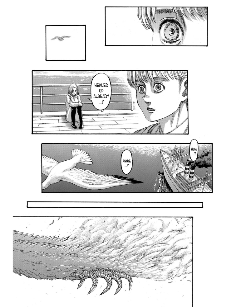 Attack On Titan How Eren Connects To That Bird At The Manga S End Attack On Titan How Eren Connects To That Bird At The Manga S End