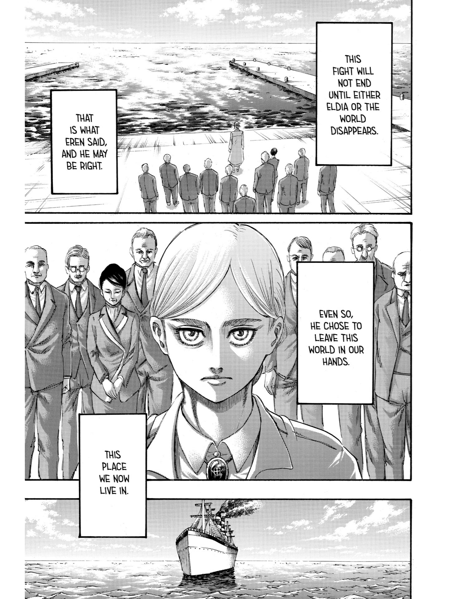 ending of attack on titan manga