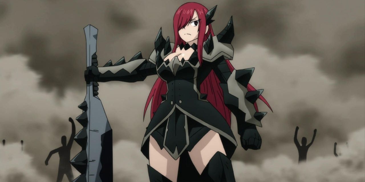 Erza Scarlet's magical powers are based on controlling space in Fairy ...