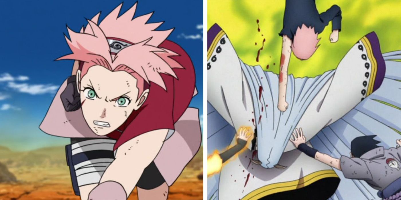 Naruto 10 Best Uses Of Sakuras Incredible Strength Ranked