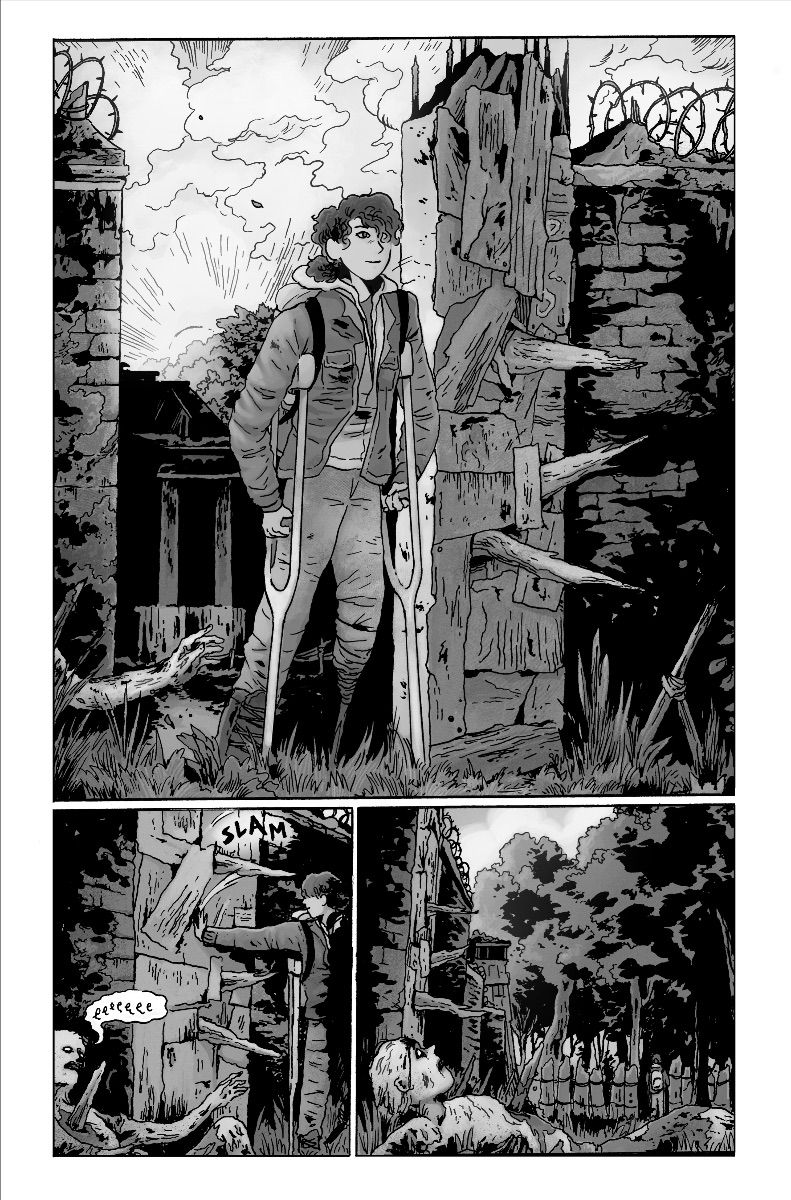 The Walking Deads Clementine Comic Debuts Its First Artwork