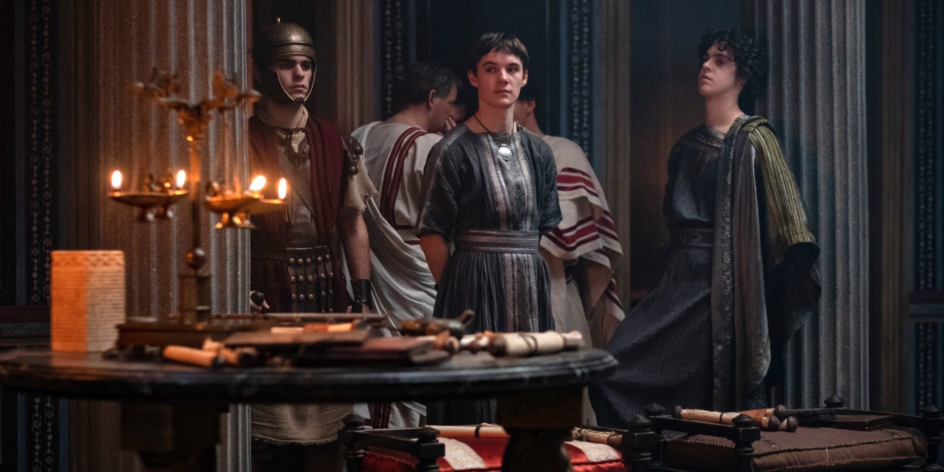 Domina's Ewan Horrocks Invites Chaos to Ancient Rome CBR