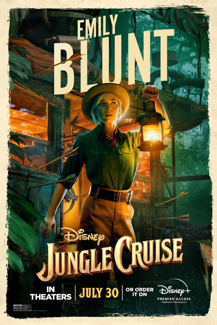 Jungle Cruise Cast Sets Sail In New Character Posters Cbr