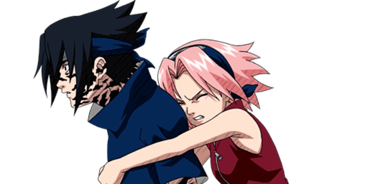 Sakura and Sasuke Curse Mark