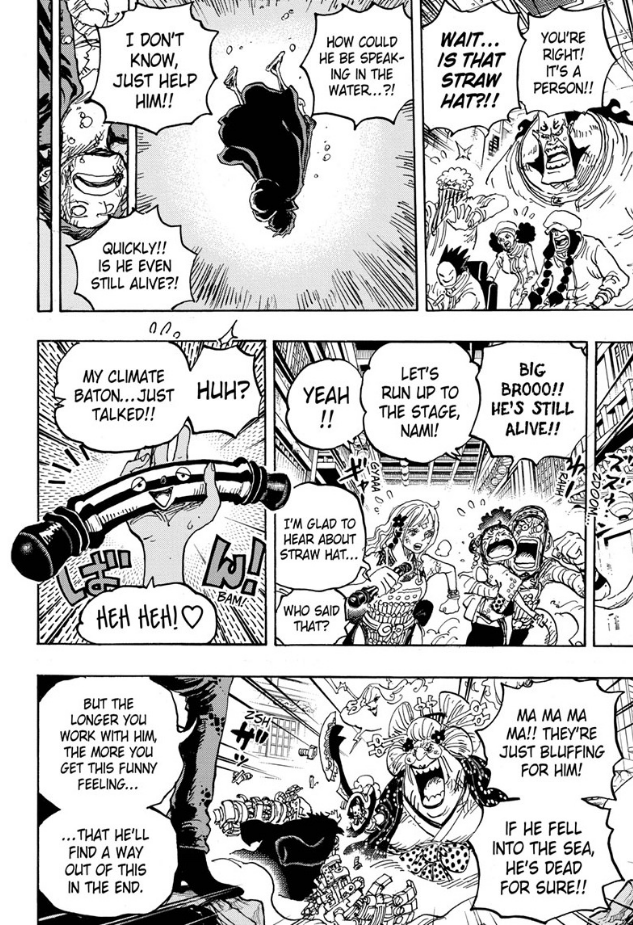 One Piece Nami S Climate Baton Gets A Soul Cbr