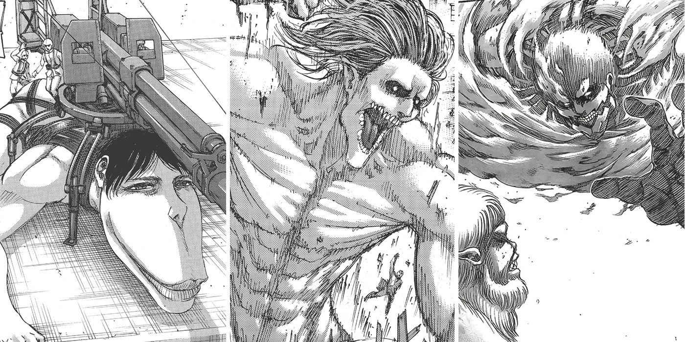 Attack On Titan 10 Chapters That Are Better Than 124 Cbr
