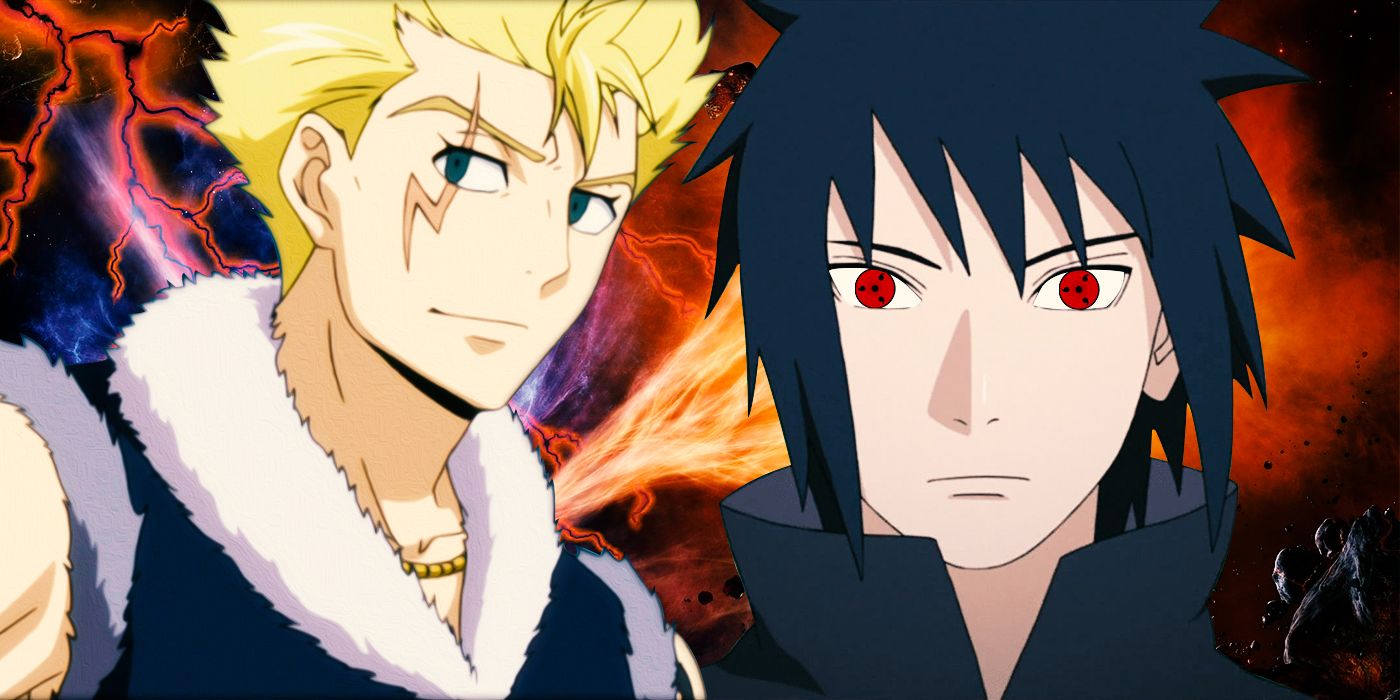 Naruto S Sasuke Vs Fairy Tail S Laxus Who Would Win Cbr