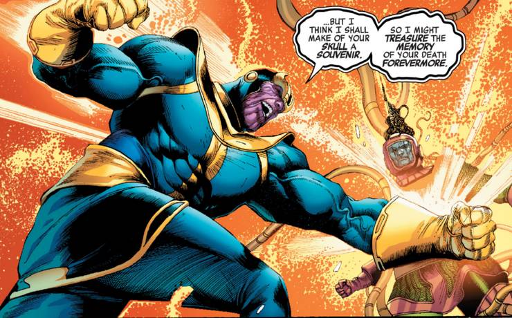 Marvel Comics : Thanos Was Just Killed By - Animated Times