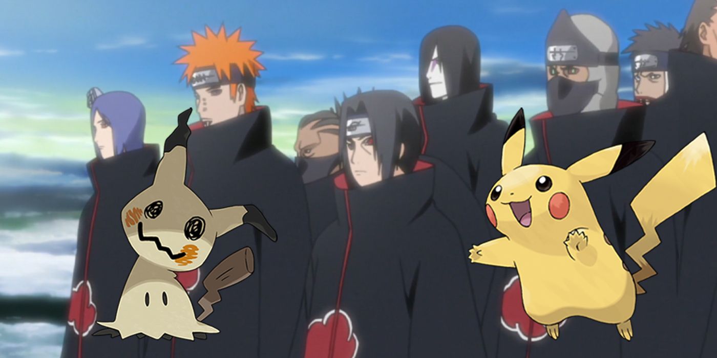 Naruto Every Akatsuki Members Perfect Pokémon Partner