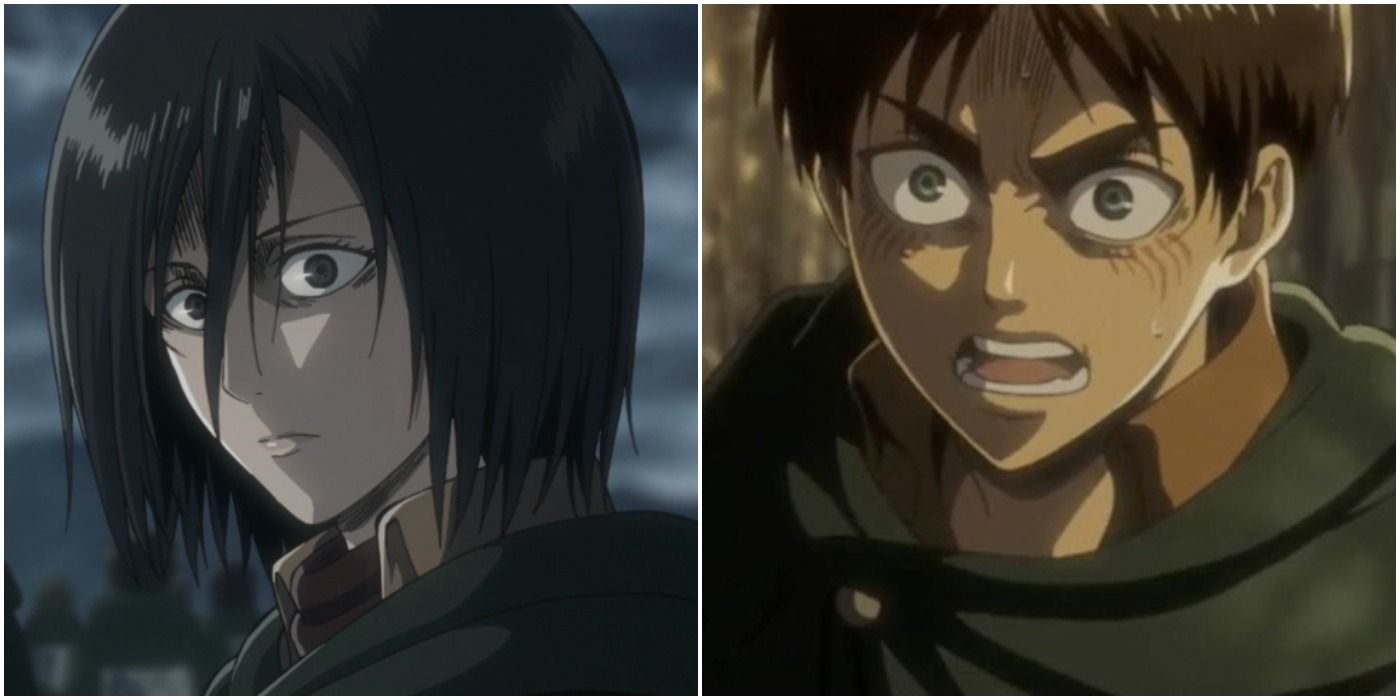 Attack On Titan 5 Ways Mikasa Helped Eren 5 She Held Him Back