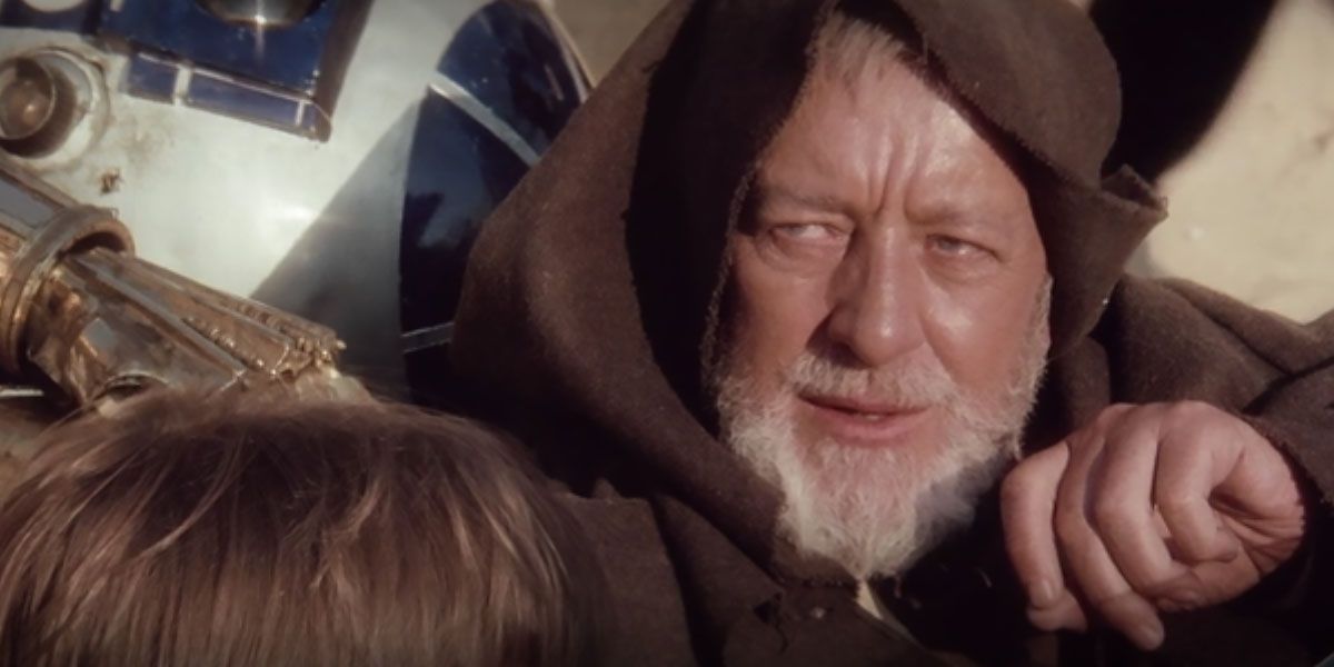 Luke Skywalker And Obi Wan Kenobi In Star Wars IV