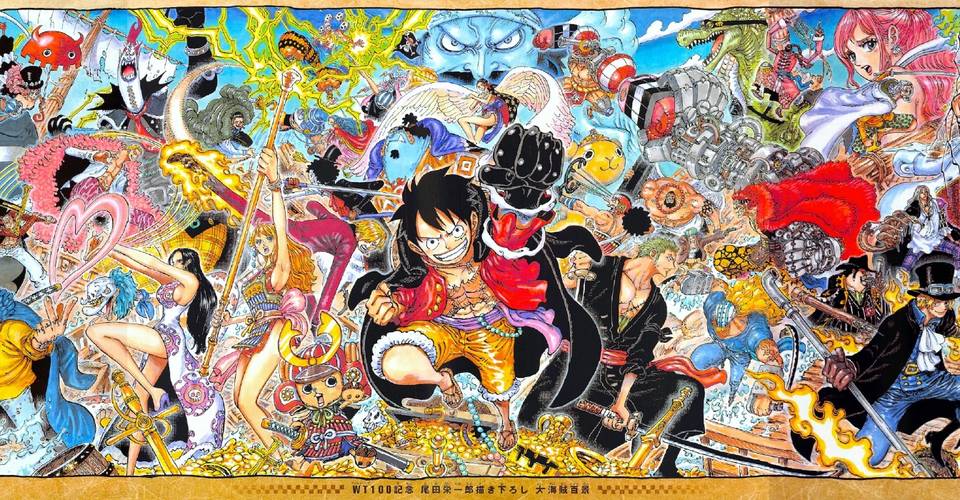 One Piece Celebrates 100 Volumes With Massive 50 Character Poster One Piece Celebrates 100 Volumes With Massive 50 Character Poster