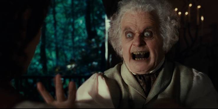 Lord of the Rings: The Ring Worked Differently For Gollum And Bilbo 4 Bilbo aged quickly without the One Ring