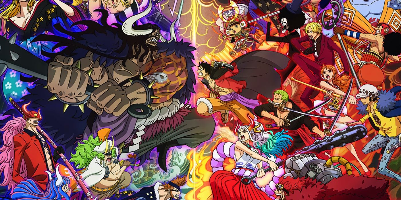 Jaw Dropping One Piece Art Previews 1000th Episode S Epic Battle