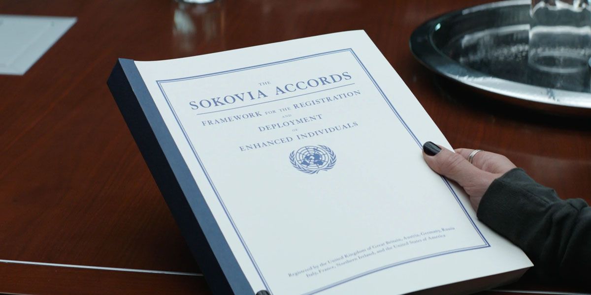 Sokovia Accords In Captain America Civil War