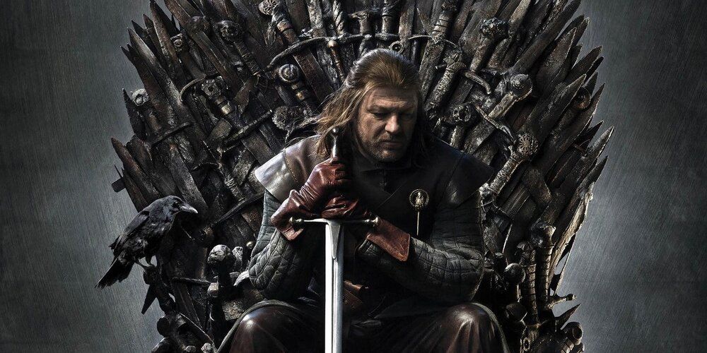 Ned Stark Iron Throne Game of Thrones