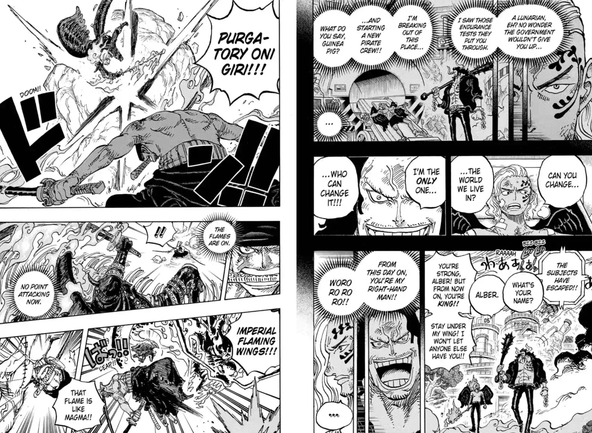 One Piece Chapter 1035 Recap Spoilers Zoro Vs King Cbr