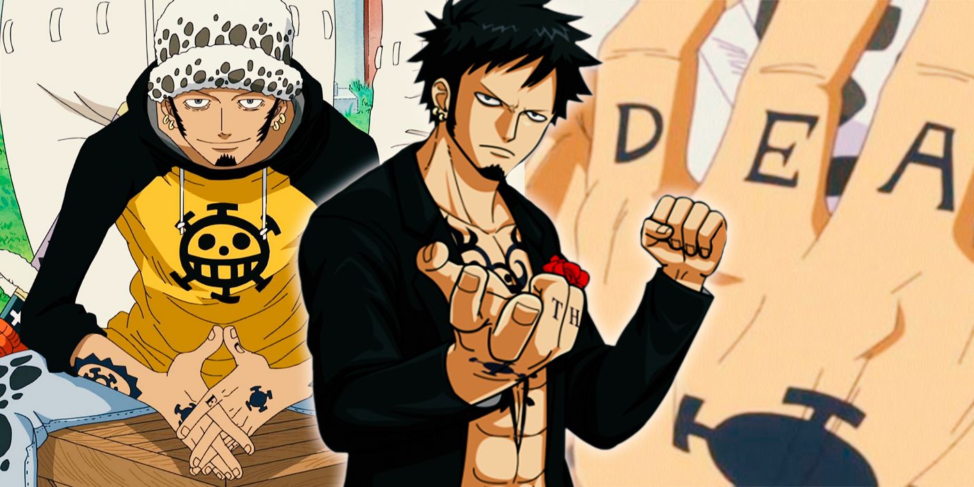 One Piece Trafalgar D Water Law S Tattoo Meanings Explained