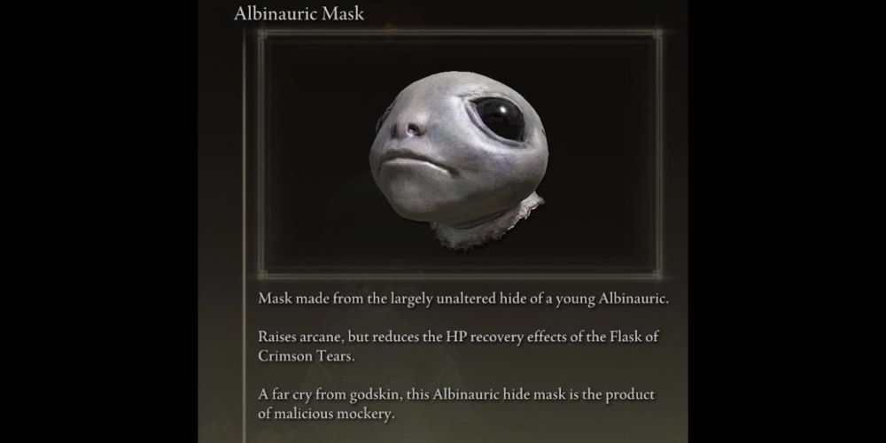 Albinauric Mask Elden Ring